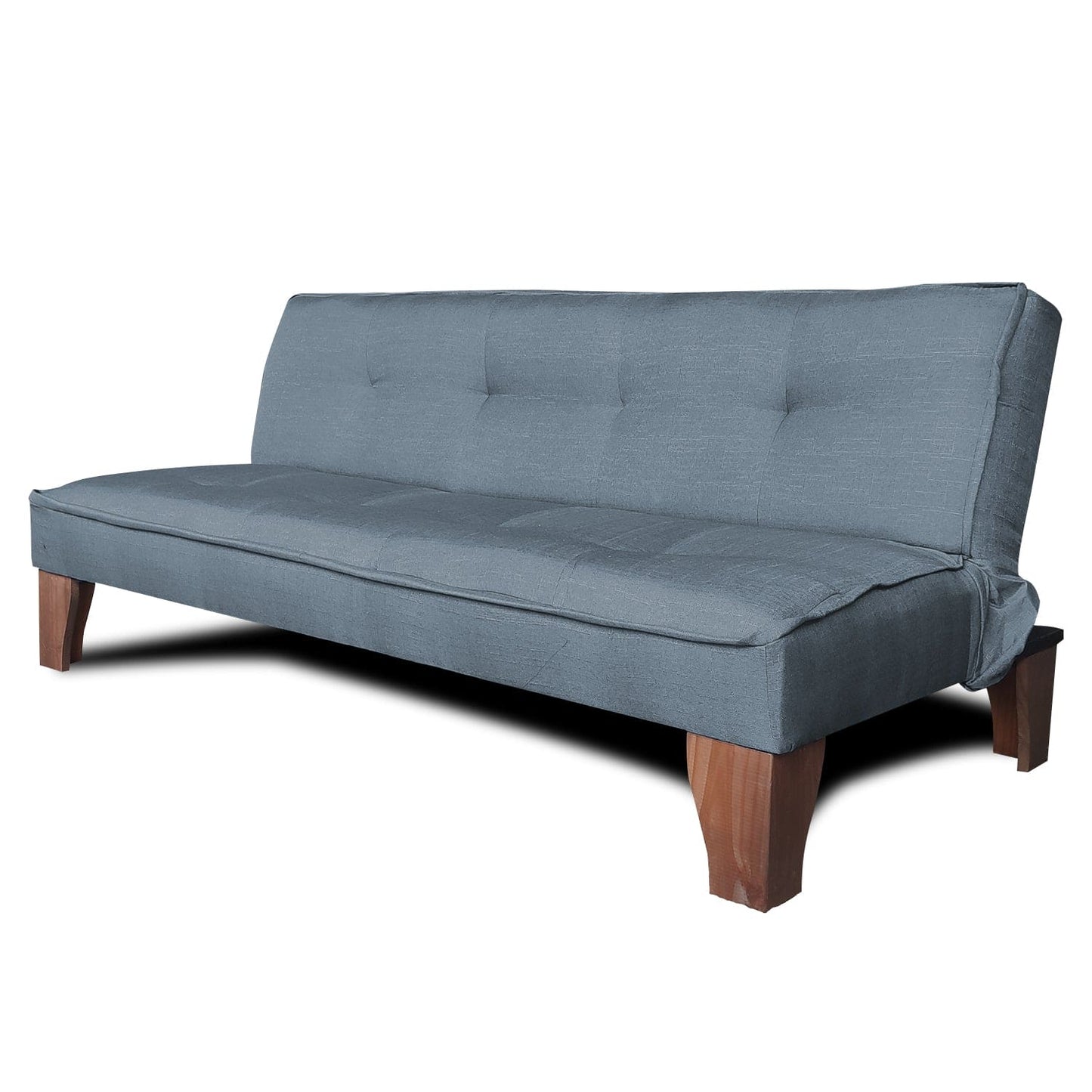 Futón Amelia Gris, Click Enmaderado