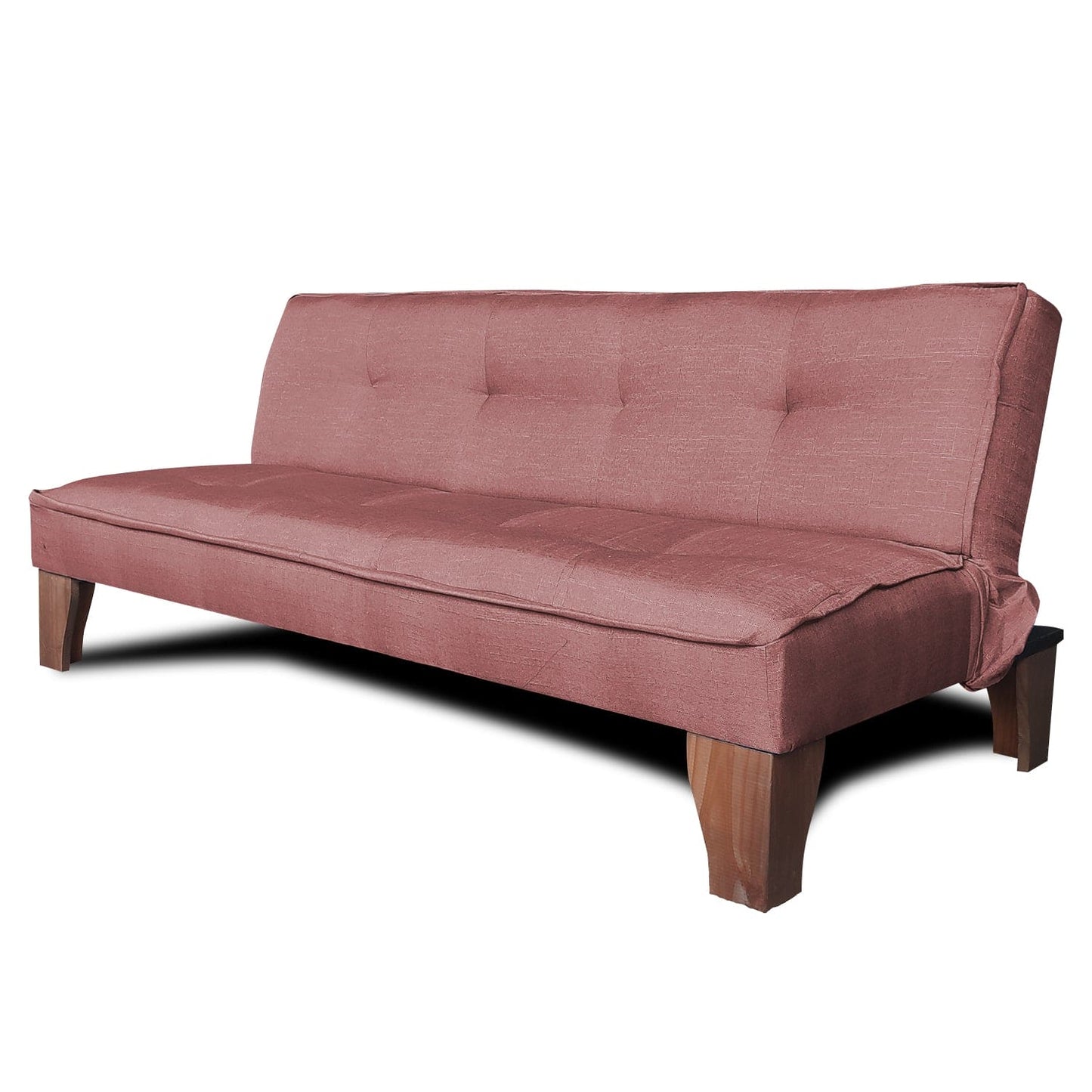 Futón Amelia Palo Rosa, Click Enmaderado