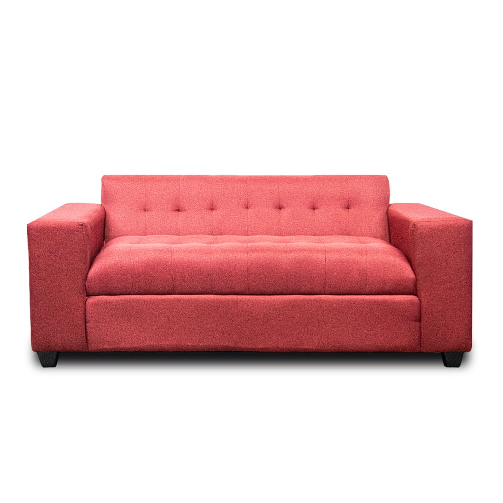 Sofá, Living Modelo Italiary 2C Burdeos, Click Enmaderado