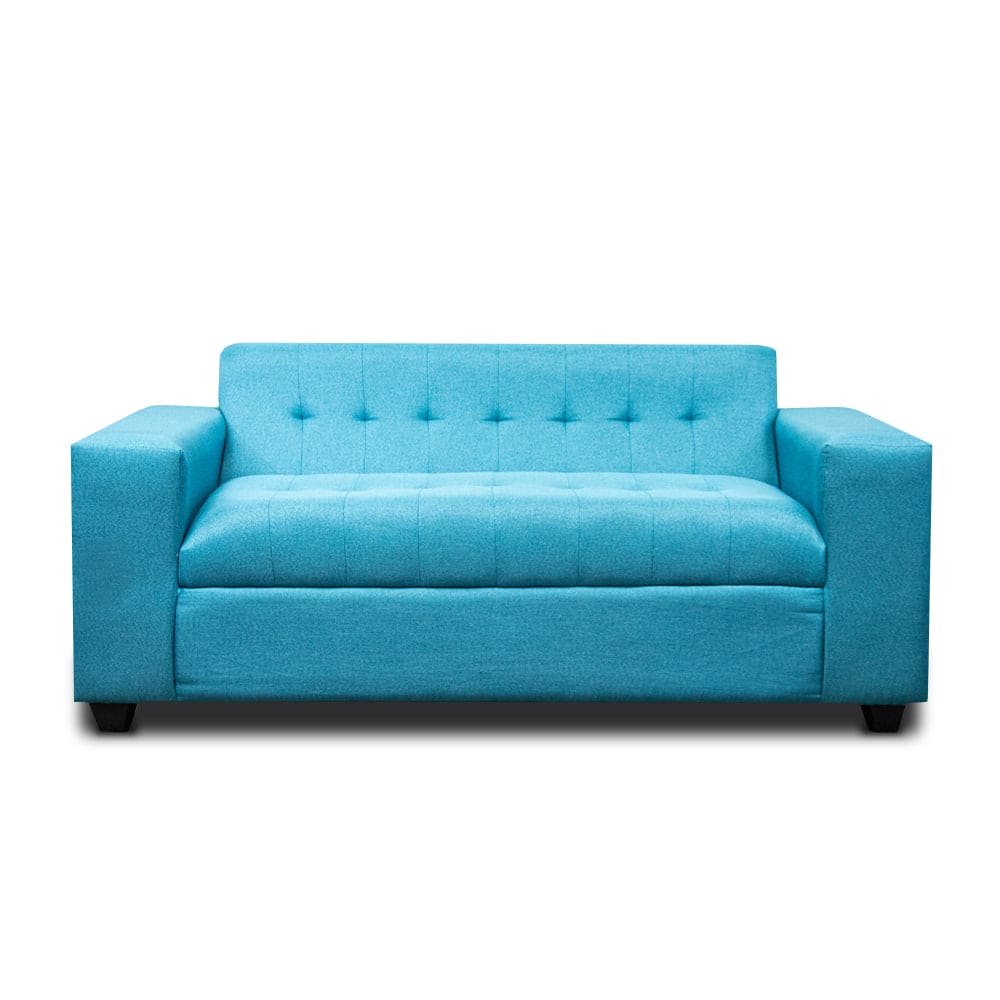 Sofá, Living Italiary 2C Turquesa, Click Enmaderado
