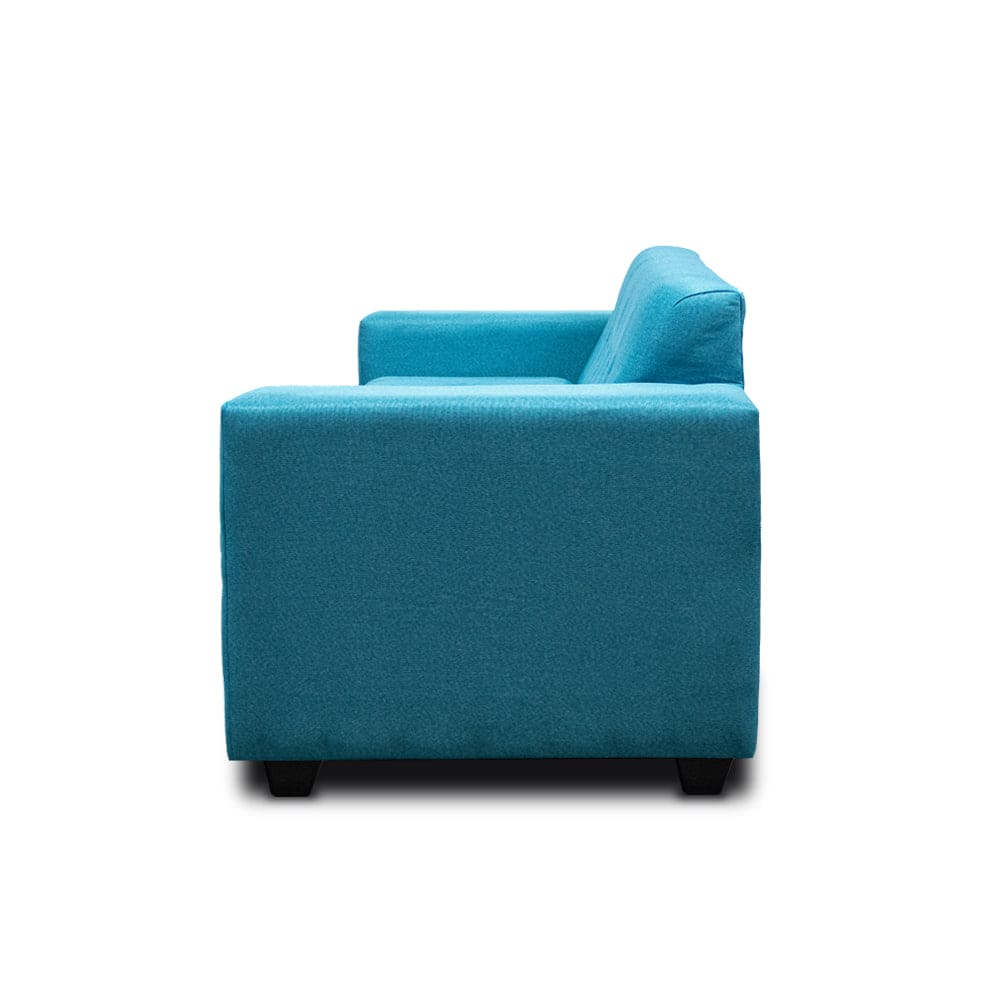Sofá, Living Italiary 2C Turquesa, Click Enmaderado